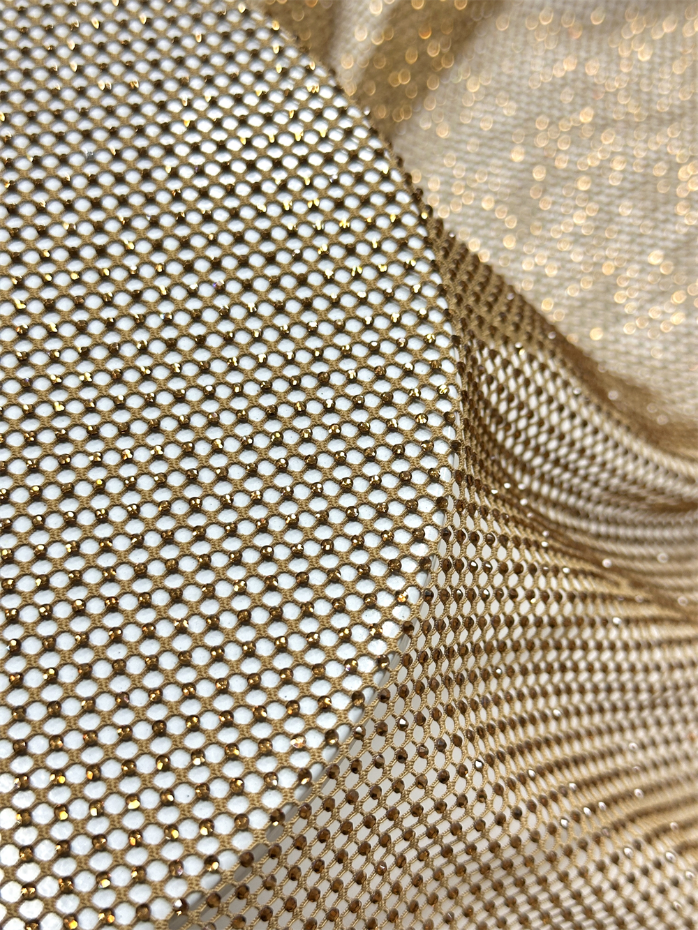 Crystal Mesh Fabric - Exquisite Rhinestones Mesh diy Ribbon trim