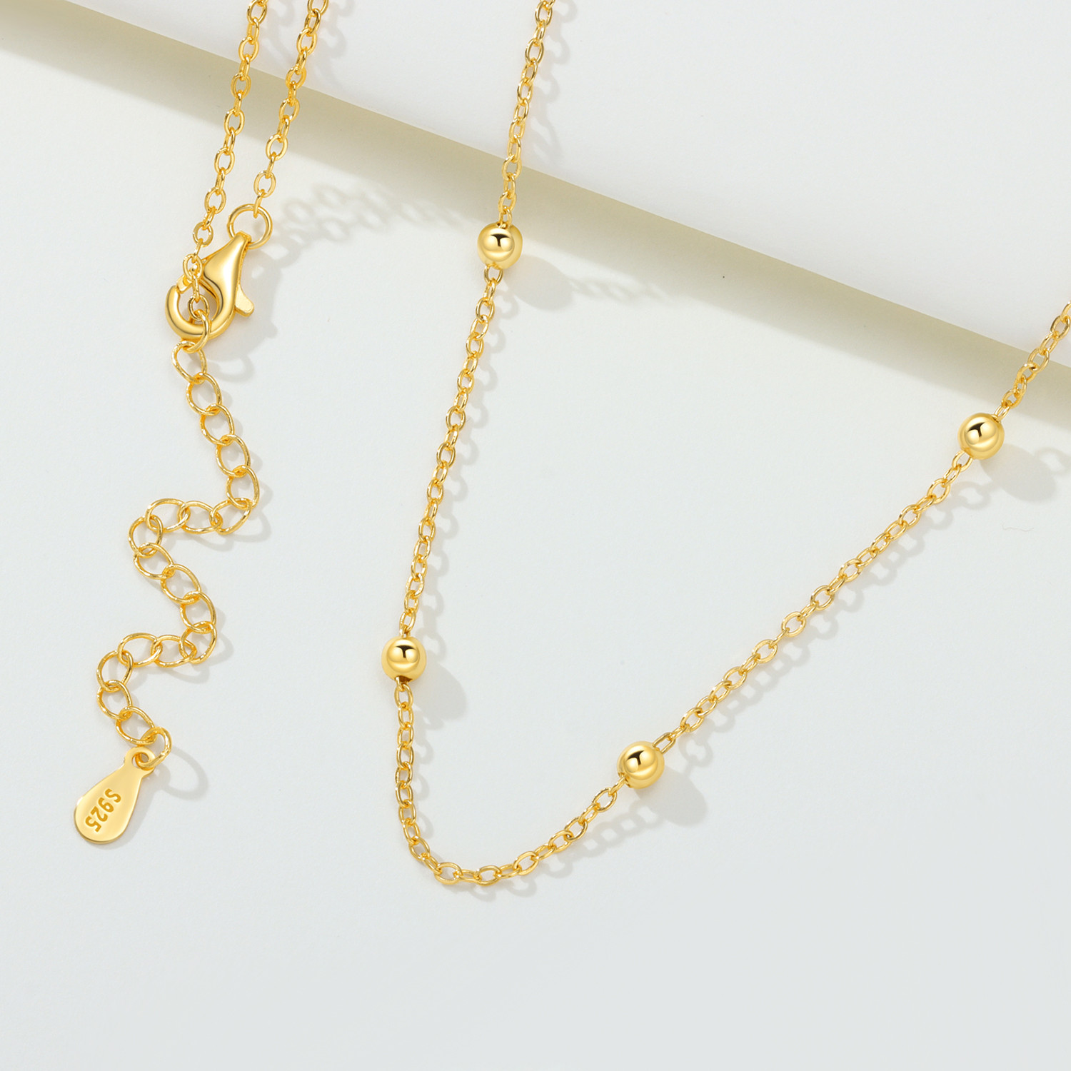 Orstarry S925 Sterling Silver  – Pearl Trim Chain recenzja i cena