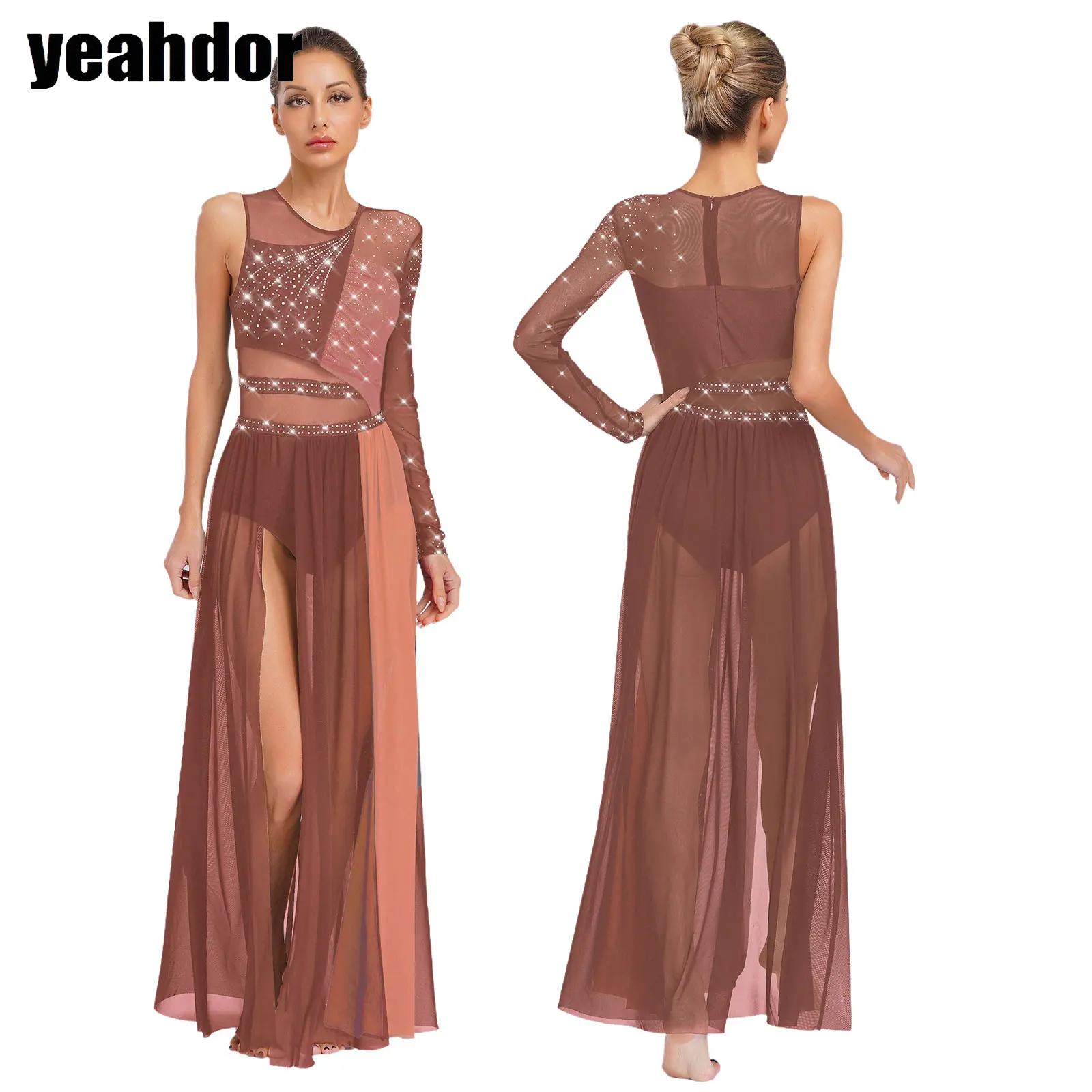 Women Lyrical Dance Costume Rh – Rhinestone Banding Trim recenzja i cena