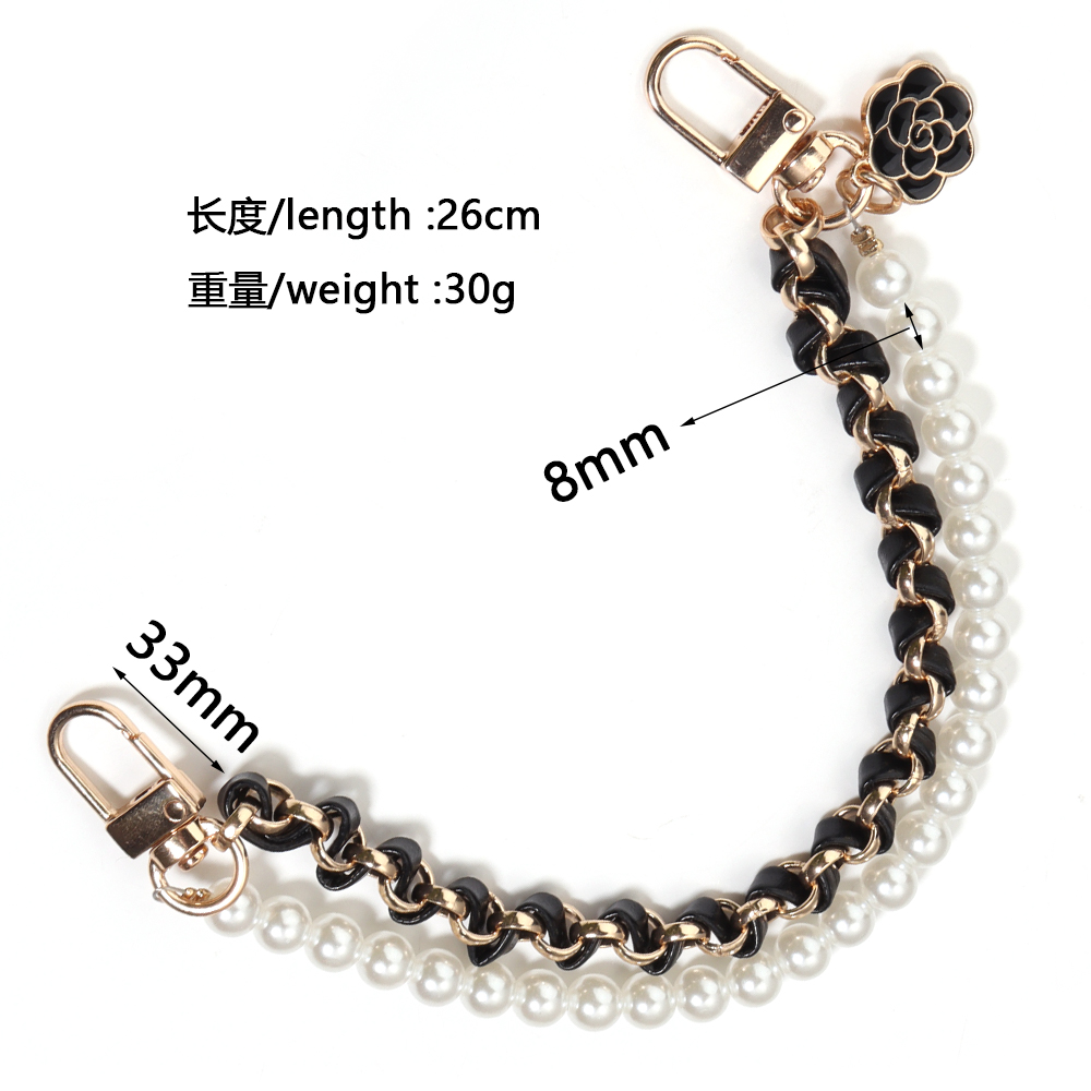 1 Strand/Lot Leather Imitation – Pearl Trim Chain recenzja i cena