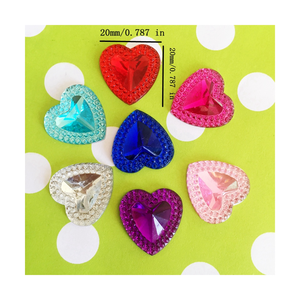 30pcs 20mm Acrylic Rhinestones – Embellishment Glue Craft recenzja i cena