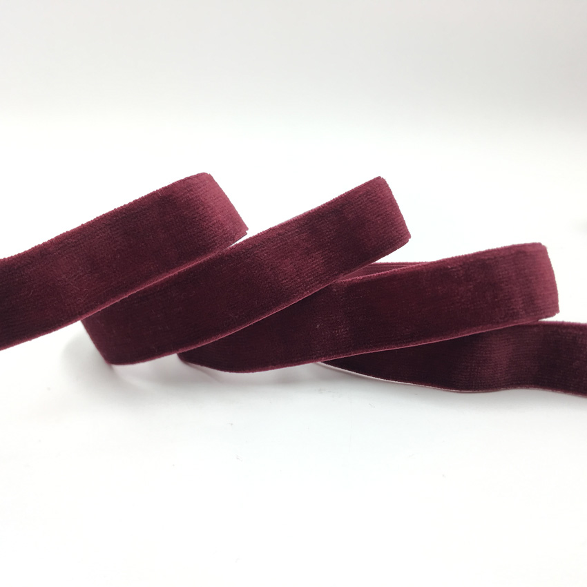 15mm 5Yards Velvet Elastic Ban – Velvet Ribbon Roll recenzja i cena