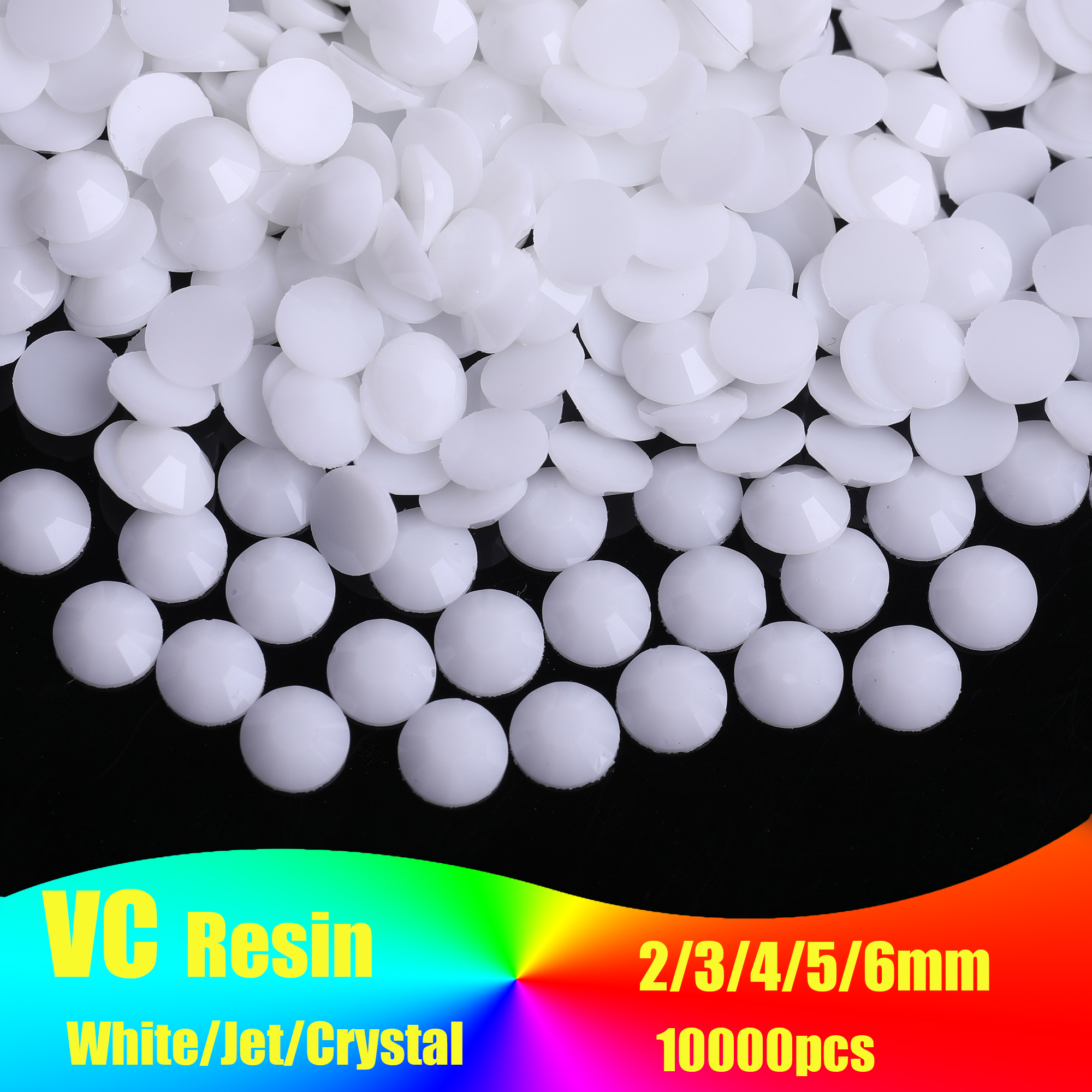 Resin White Jelly Rhinestones  – Embellishment Glue Craft recenzja i cena