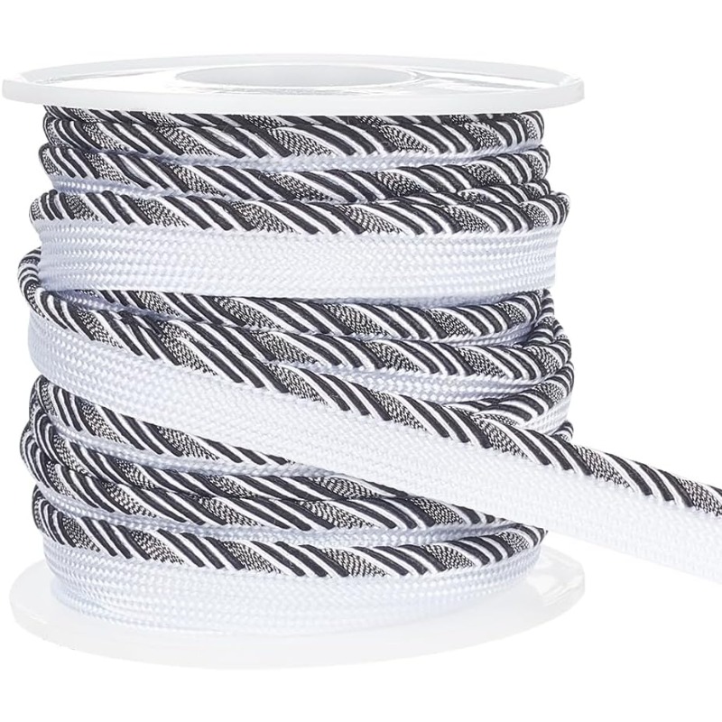 10 Yard Black Twisted Lip Cord – Cord Trim Twisted recenzja i cena