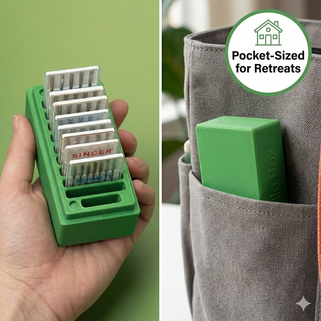 Sewing Machine Needle Organize – Craft Embellishment Storage recenzja i cena