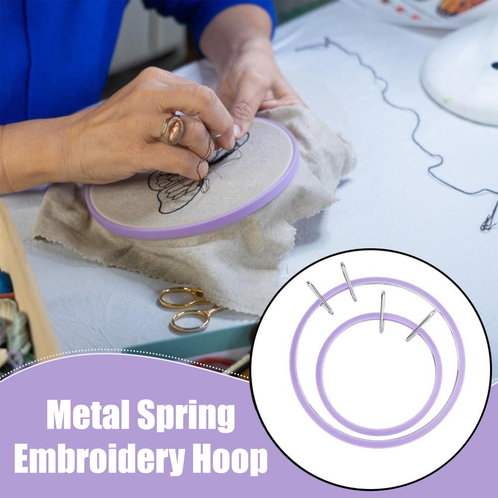 Hoop For Cross Stitching Metal – Embroidery Craft recenzja i cena