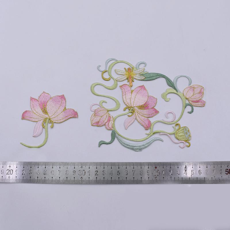 1Pcs Iron On Embroidered Flowe – Applique Patch Flower recenzja i cena