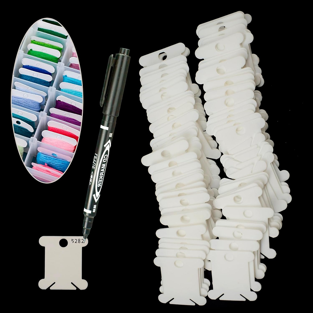 Embroidery Floss Organizer 18  – Craft Embellishment Storage recenzja i cena