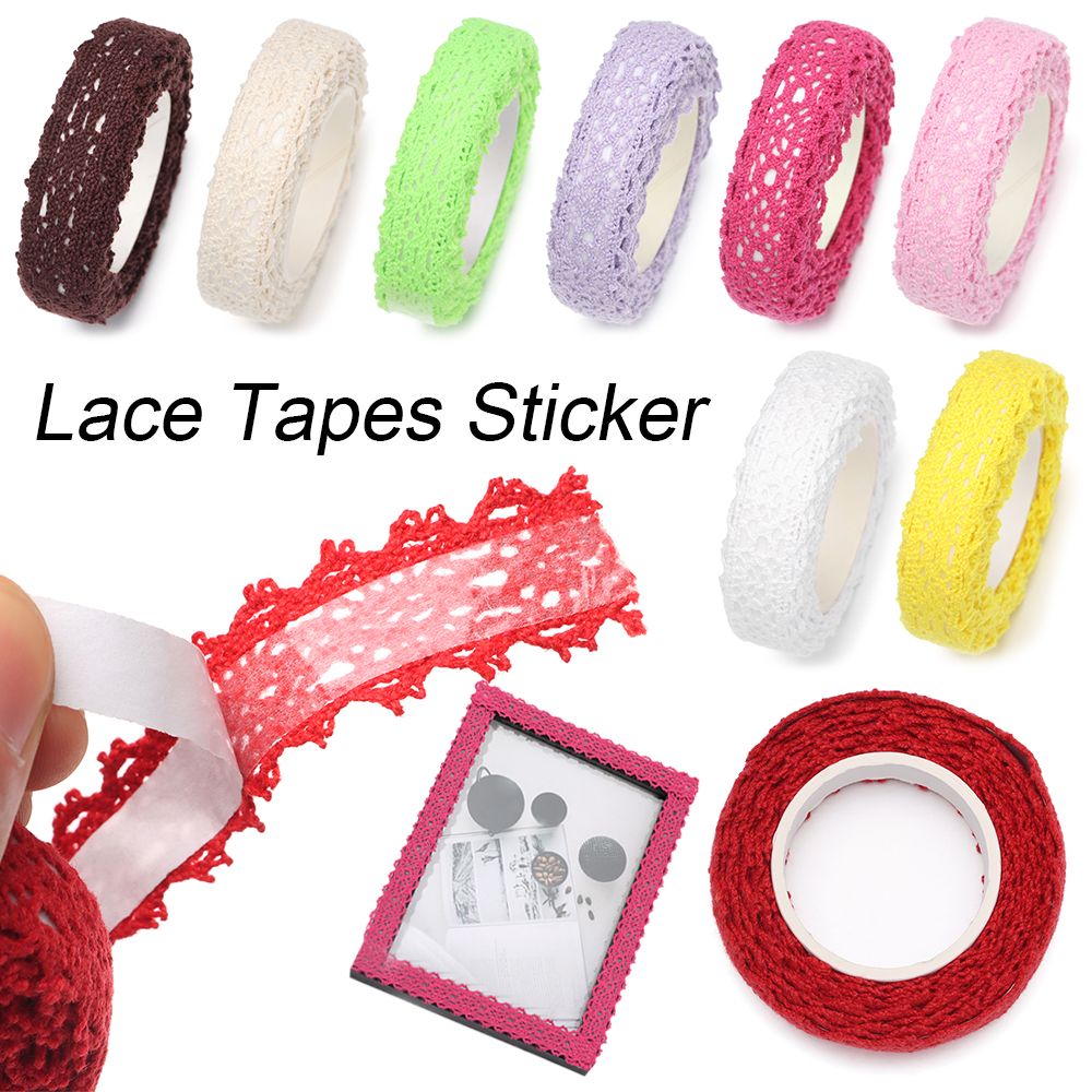2Yards/pc Lace Tapes Sticker S – Lace Ribbon Trim recenzja i cena