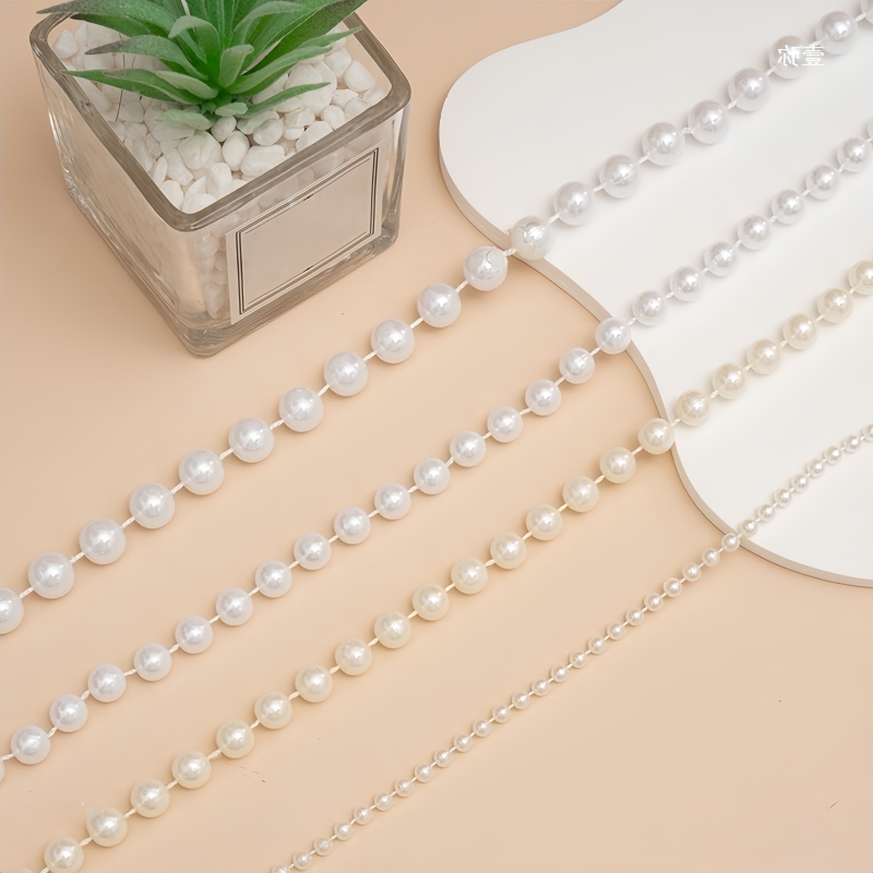 2/5m ABS Imitation Pearl Bead  – Pearl Trim Chain recenzja i cena