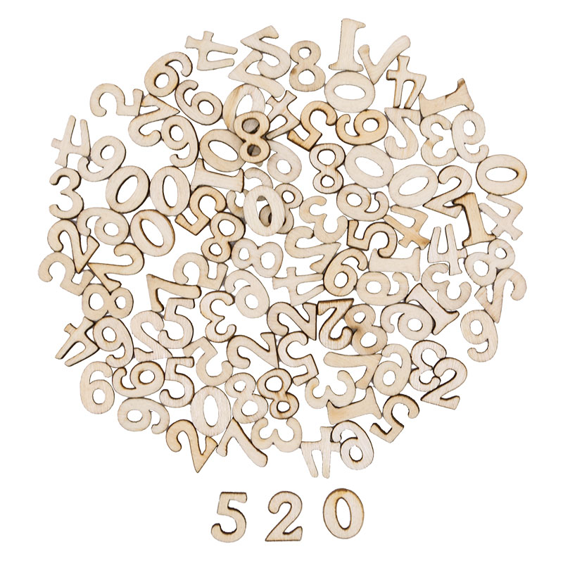 100pcs Letters Wooden Alphabet – Craft Embellishment recenzja i cena