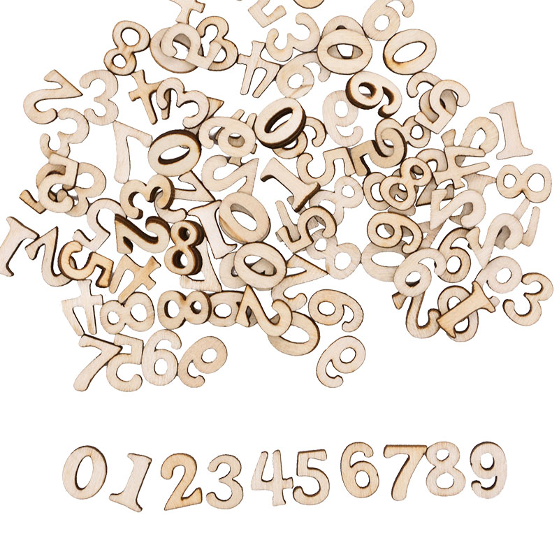 100pcs Letters Wooden Alphabet – Craft Embellishment recenzja i cena