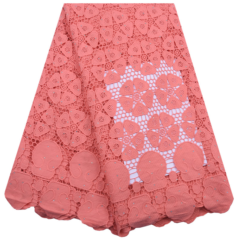 African Guipure Lace Fabric Wi – Crystal Mesh Fabric recenzja i cena