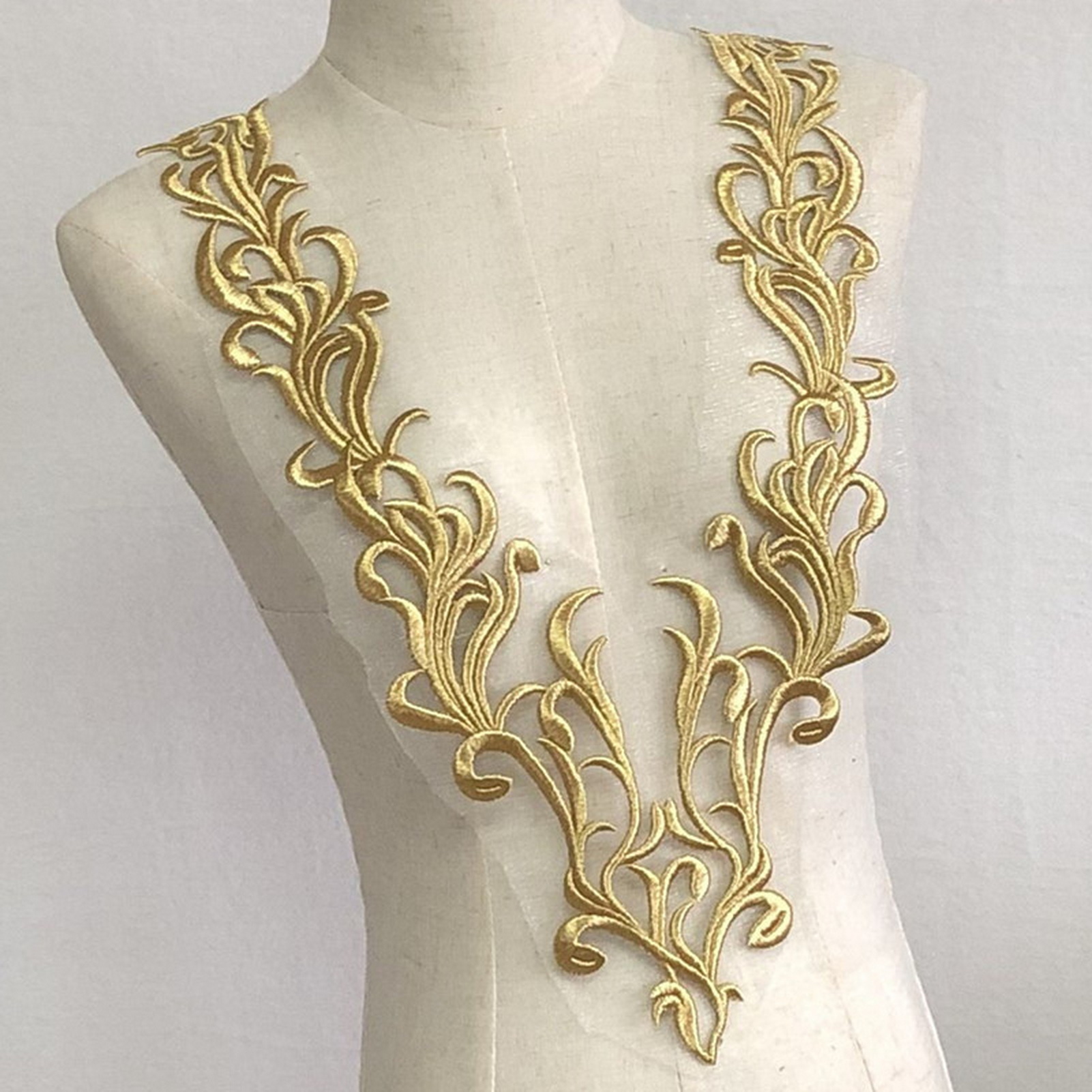 Large Embroidered Collar Flowe – Applique Patch Flower recenzja i cena