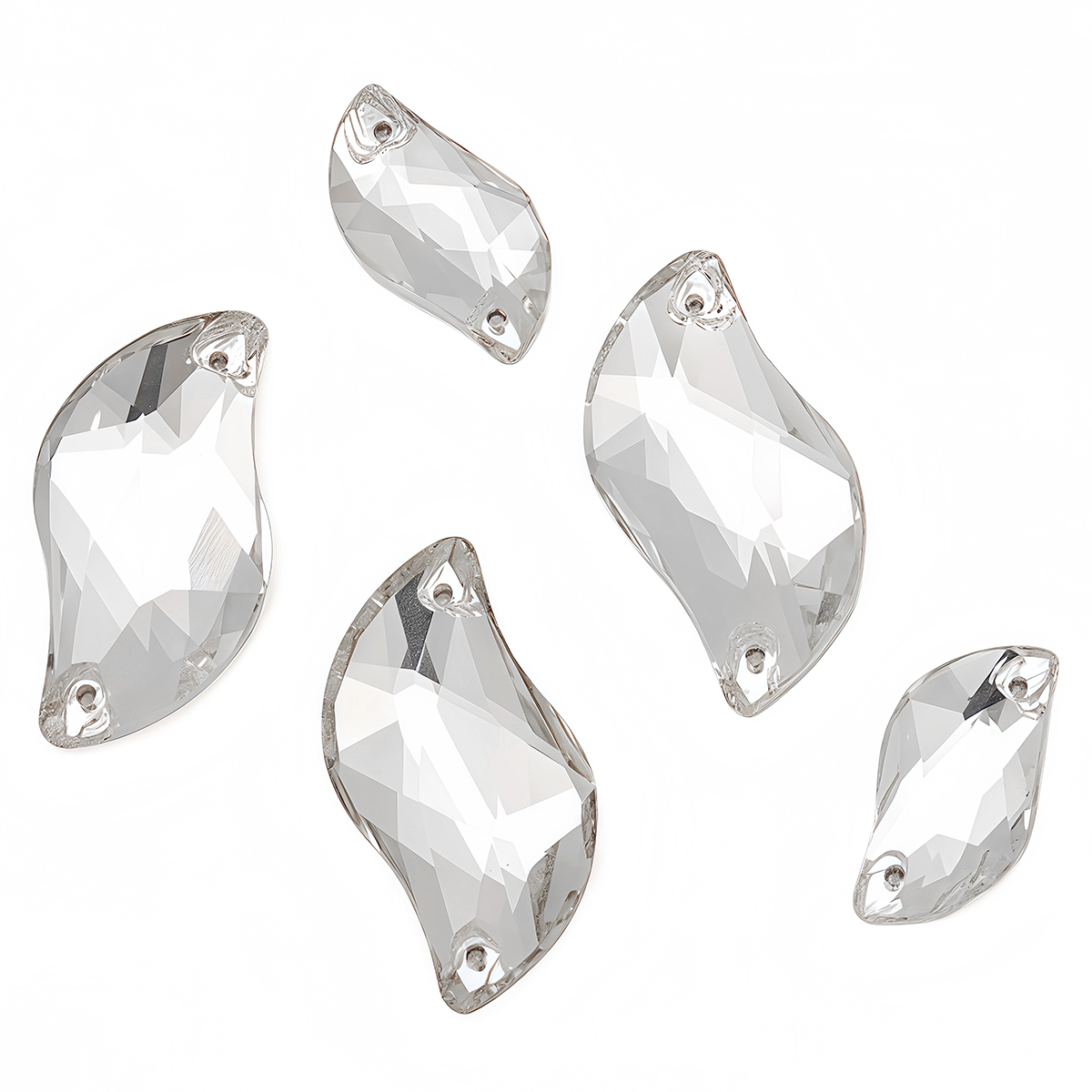 S Shape Sew On Rhinestone Crys – Sew On Rhinestone recenzja i cena