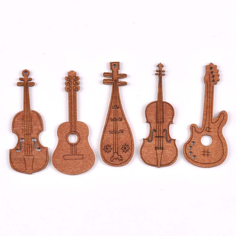20Pcs/set Wood Handicraft guit – Embellishments For Scrapbooking recenzja i cena