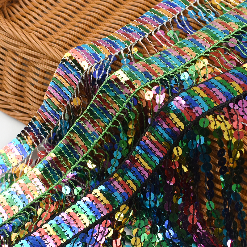 5/10Yards Sequin Fringe Tassel – Beaded Trim Fringe recenzja i cena