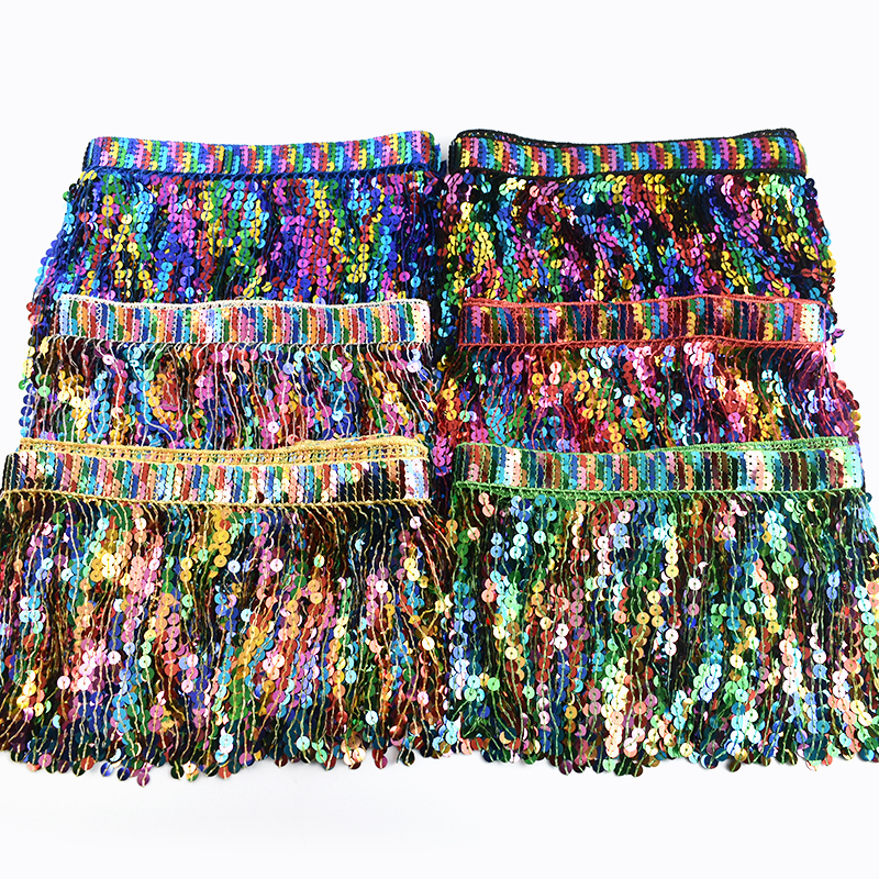 5/10Yards Sequin Fringe Tassel – Beaded Trim Fringe recenzja i cena