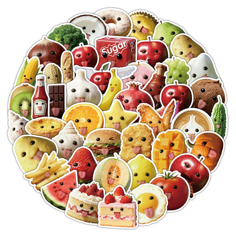 53 Pcs Abstract Art Style Food – Craft Embellishment World recenzja i cena