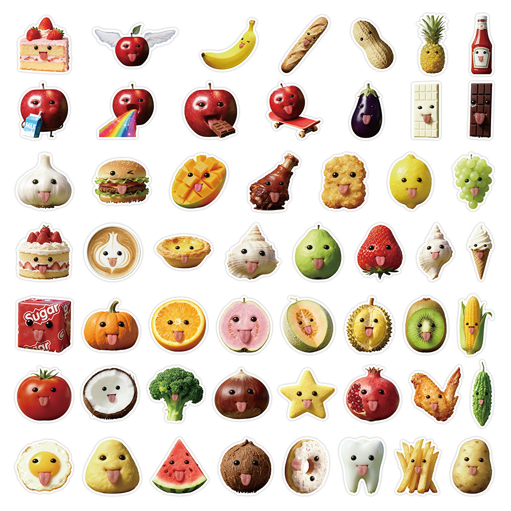 53 Pcs Abstract Art Style Food – Craft Embellishment World recenzja i cena