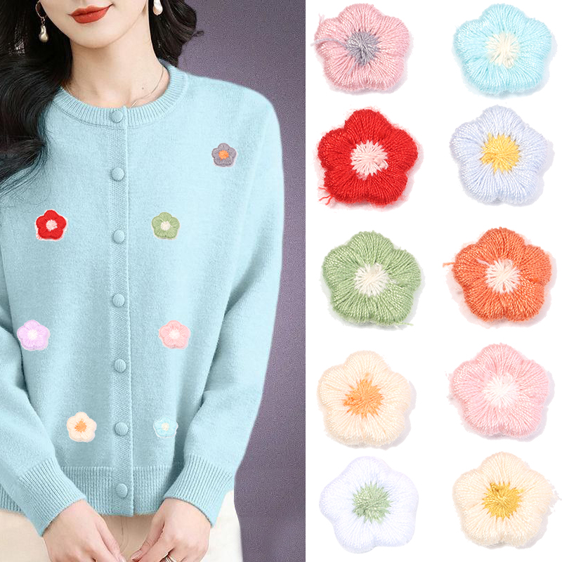 50pcs/lot Mini Plum Blossom Fl – Applique Patch Flower recenzja i cena