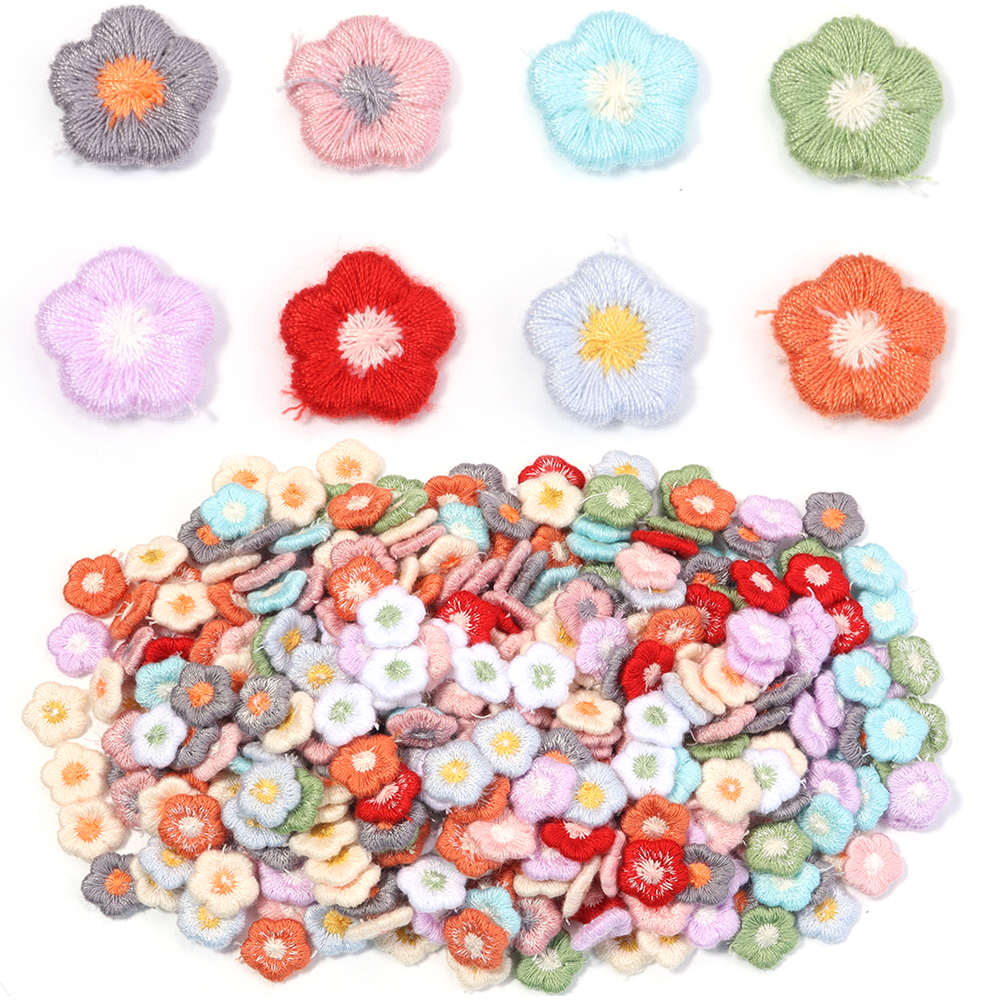 50pcs/lot Mini Plum Blossom Fl – Applique Patch Flower recenzja i cena