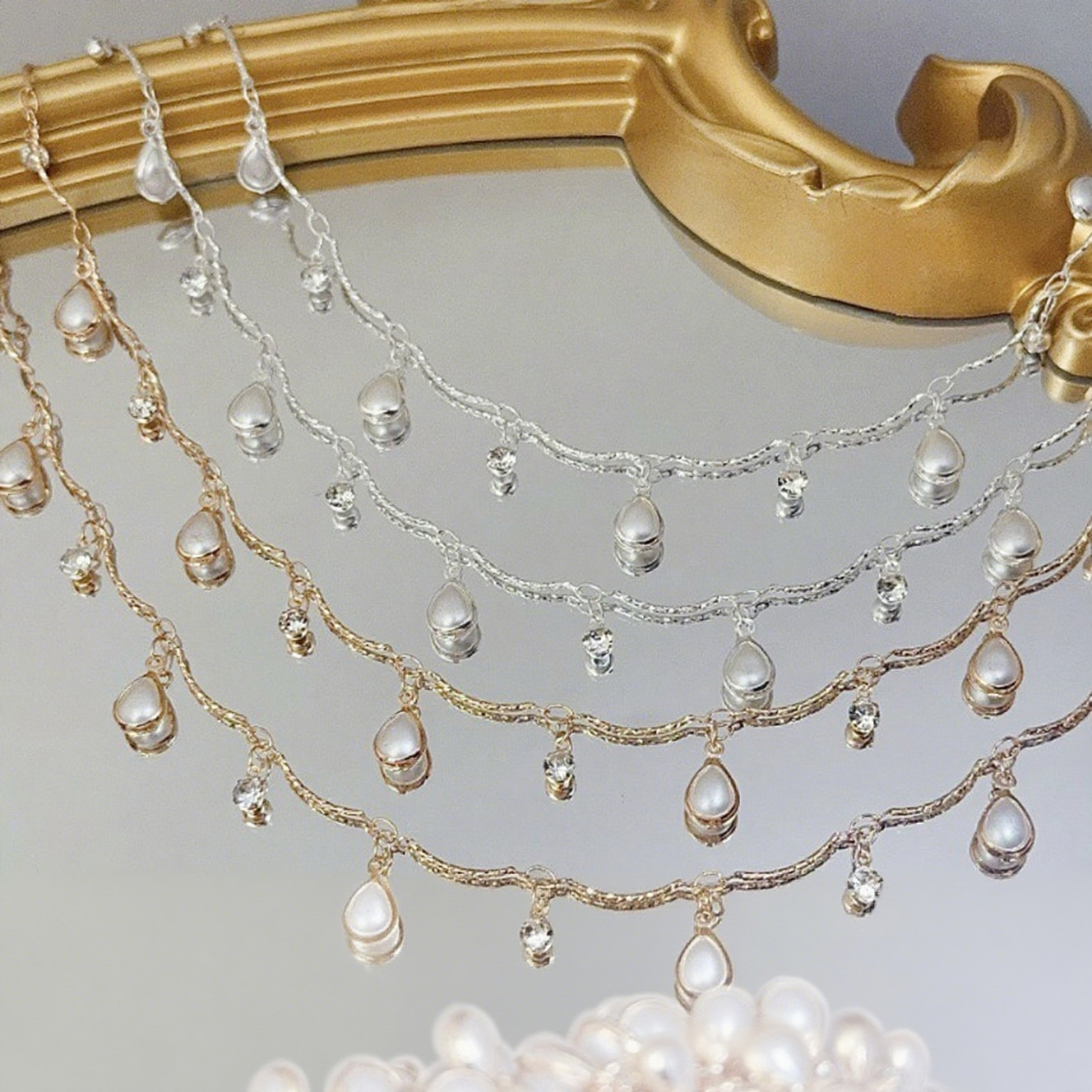 0.5/1/2M Exquisite Curved Stic – Pearl Trim Chain recenzja i cena