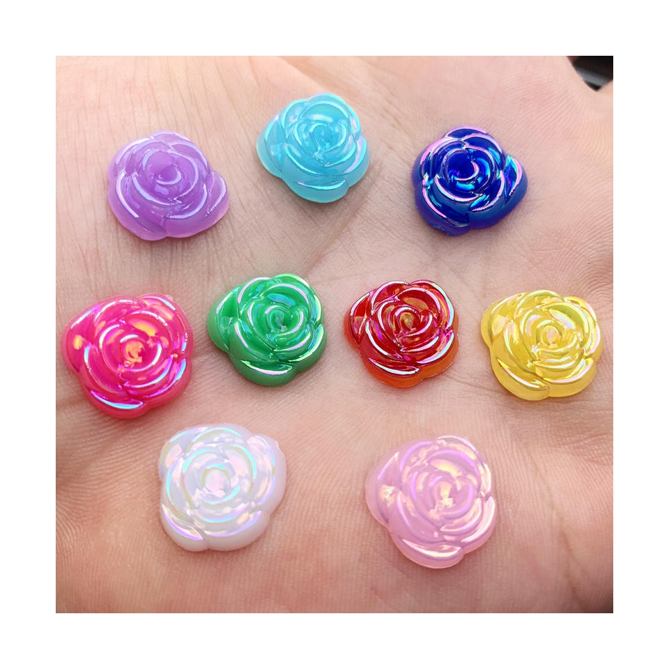 40pcs 14mm Gold Rose Flowers R – Embellishment Glue Craft recenzja i cena