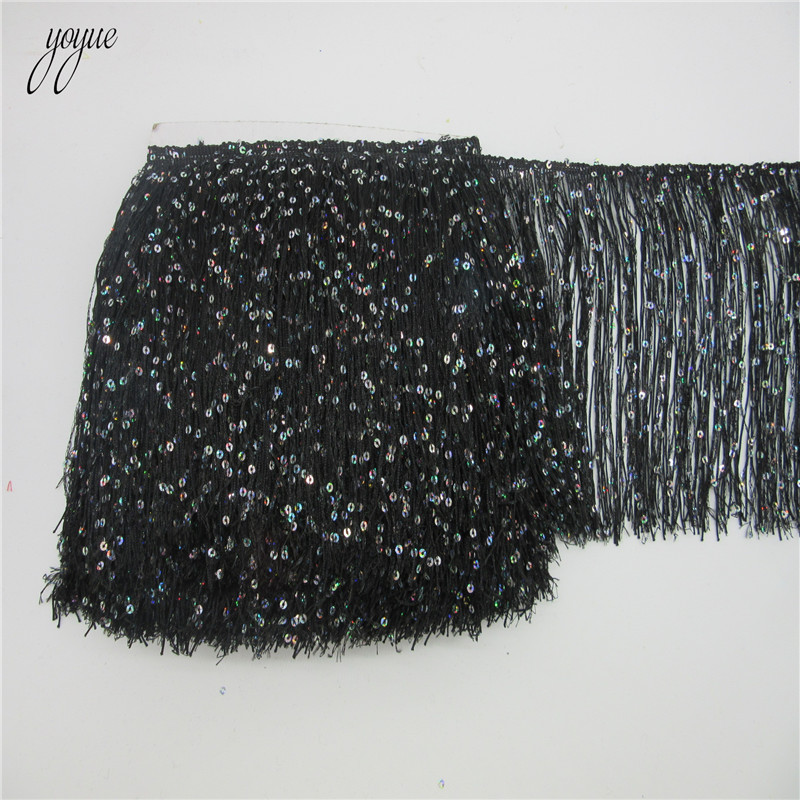 YOYUE 1Yard 20CM Long Polyeste – Beaded Trim Fringe recenzja i cena