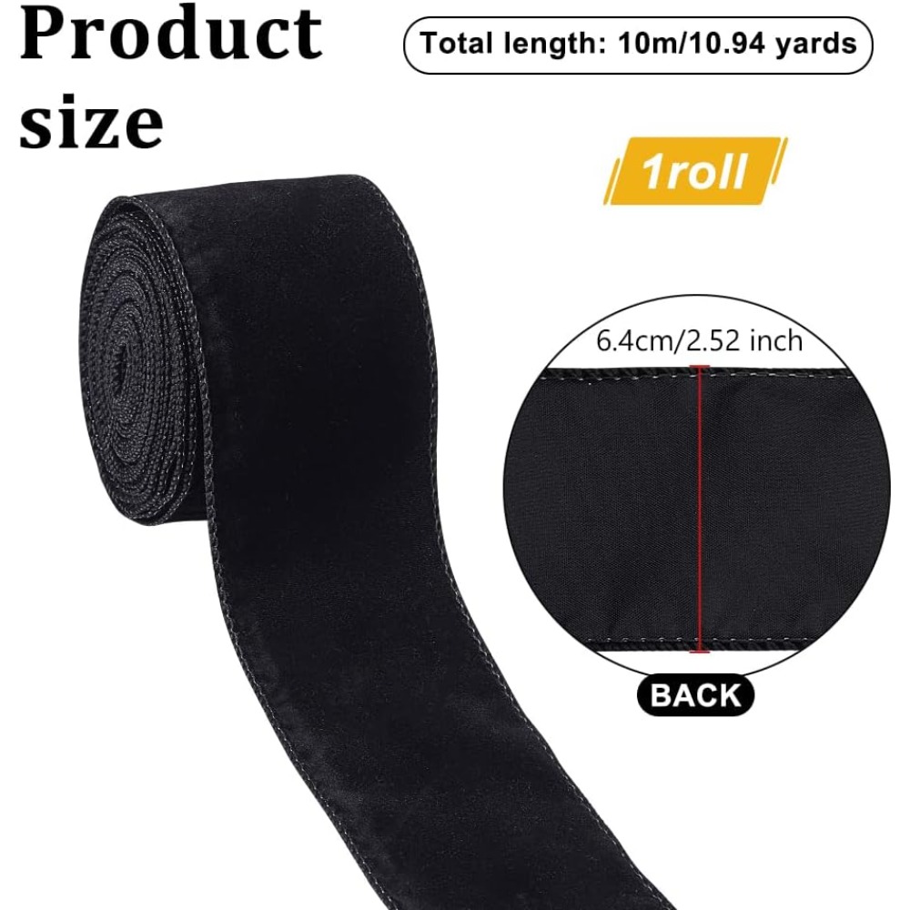 Single Face Velvet Ribbons for – Velvet Ribbon Roll recenzja i cena
