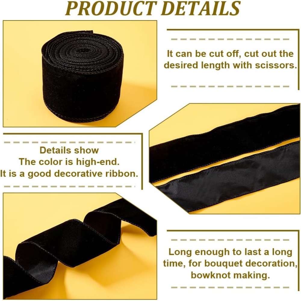 Single Face Velvet Ribbons for – Velvet Ribbon Roll recenzja i cena