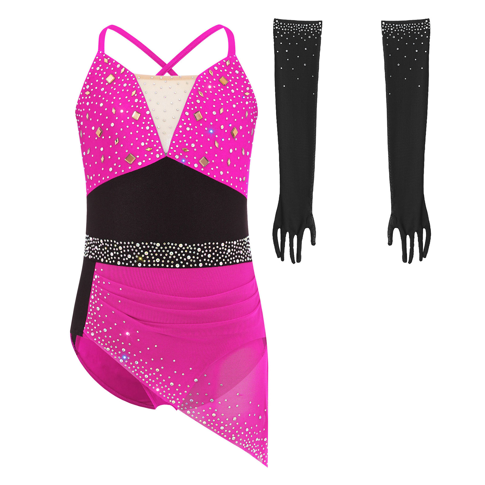 Teen Girls Shiny Rhinestones L – Rhinestone Banding Trim recenzja i cena