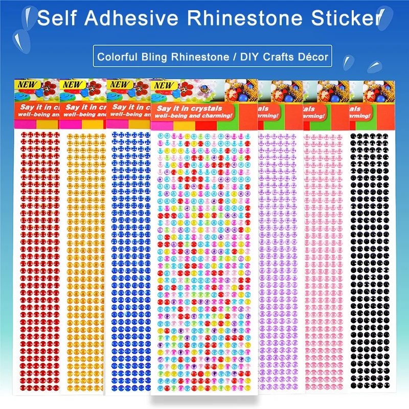 900/504Pcs Bling Acrylic Rhine – Embellishment Glue Craft recenzja i cena