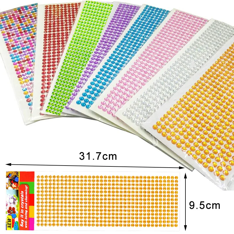 900/504Pcs Bling Acrylic Rhine – Embellishment Glue Craft recenzja i cena