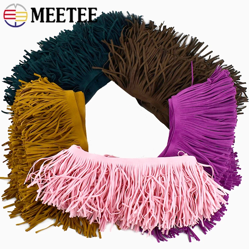 5Meters Meetee 10-30cm Suede T – Fringe Ribbon Sewing recenzja i cena