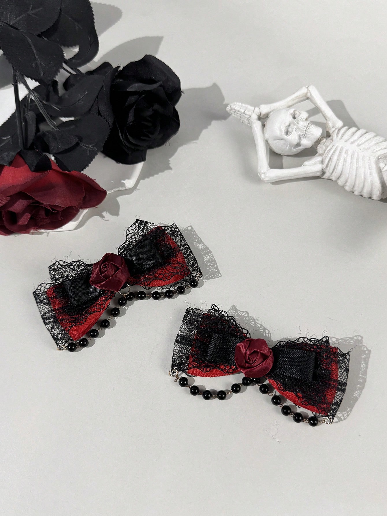 2-piece Gothic style lace ribb – Lace Ribbon Trim recenzja i cena