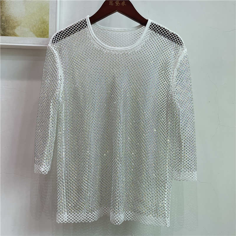 ColorShiny Diamonds  Electric  – Crystal Mesh Fabric recenzja i cena