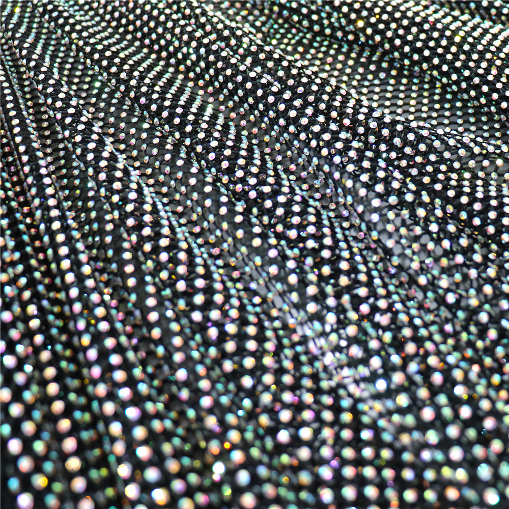 Fashion DIY AB Color Rhineston – Crystal Mesh Fabric recenzja i cena