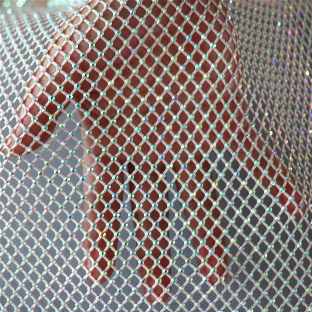 Fashion DIY AB Color Rhineston – Crystal Mesh Fabric recenzja i cena