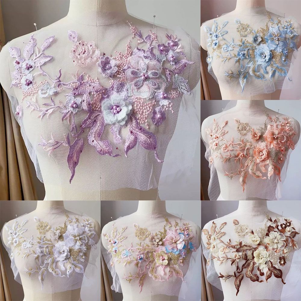 Fashion Elegant Colorful Sequi – Applique Patch Flower recenzja i cena
