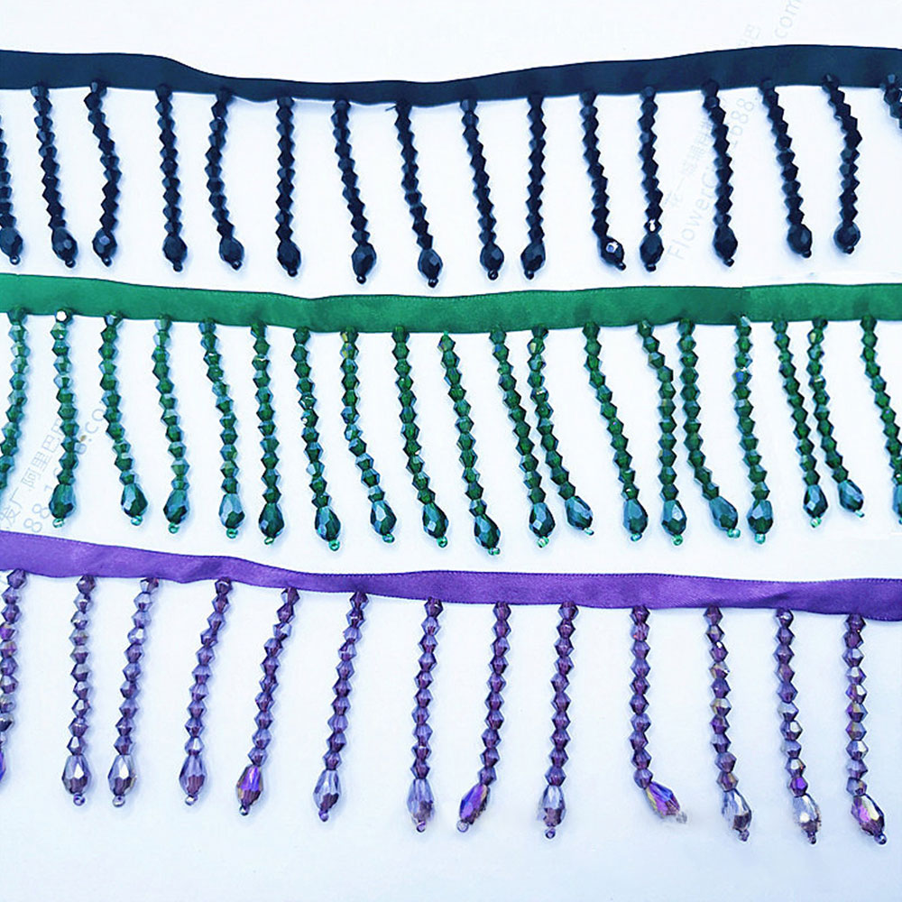 5 Color Tassels Beaded Lace Tr – Beaded Trim Fringe recenzja i cena