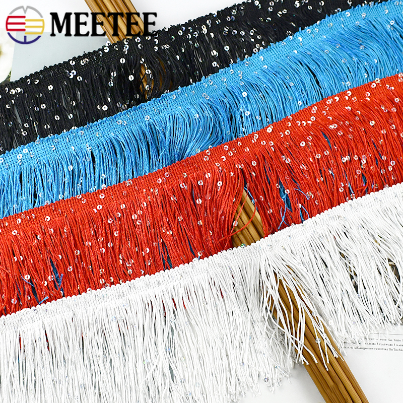 2/4/8M 10cm Colorful Sequin Ta – Fringe Ribbon Sewing recenzja i cena
