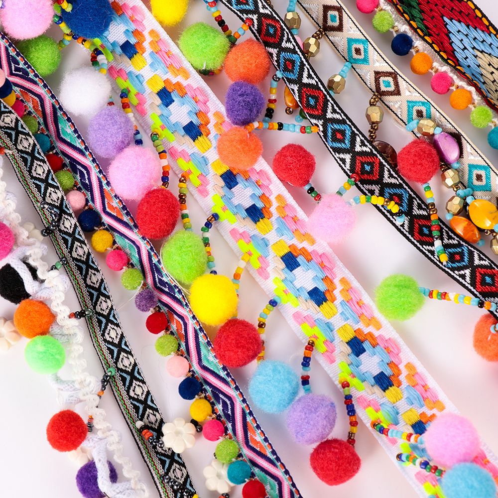1yard Bohemia Tassel Lace Trim – Lace Ribbon Trim recenzja i cena