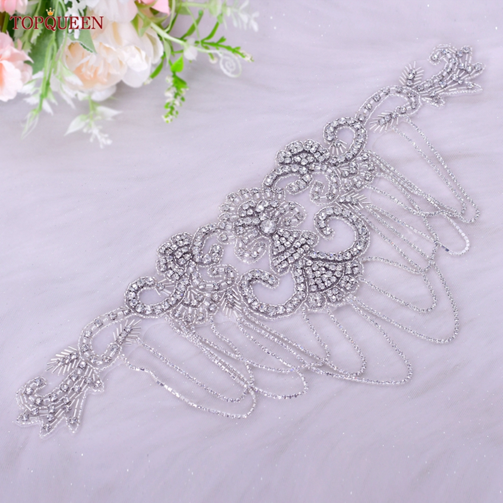 TOPQUEEN SP63 Bridal Tassels R – Sew On Rhinestone recenzja i cena