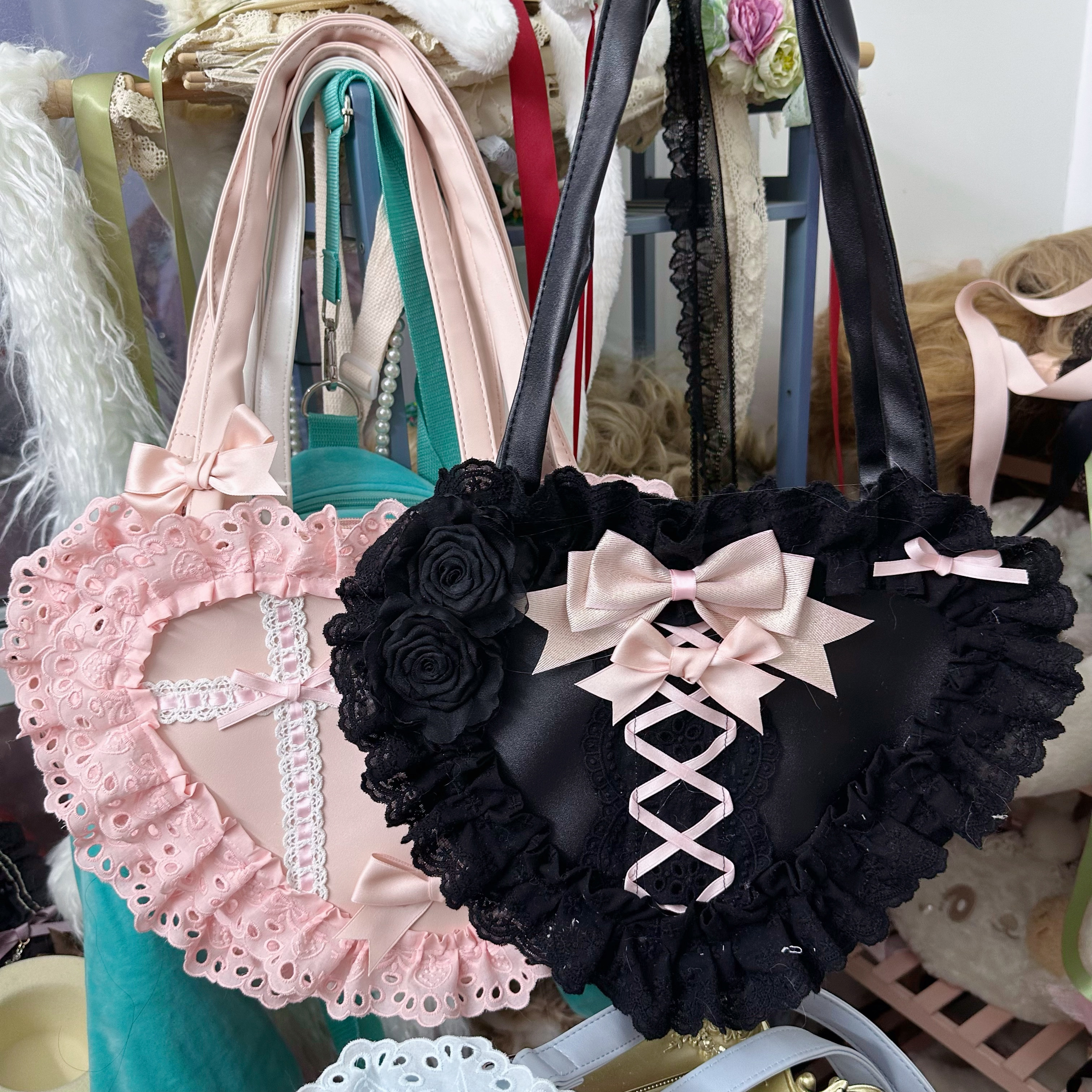 Japanese Daily Out Dating Loli – Lace Ribbon Trim recenzja i cena