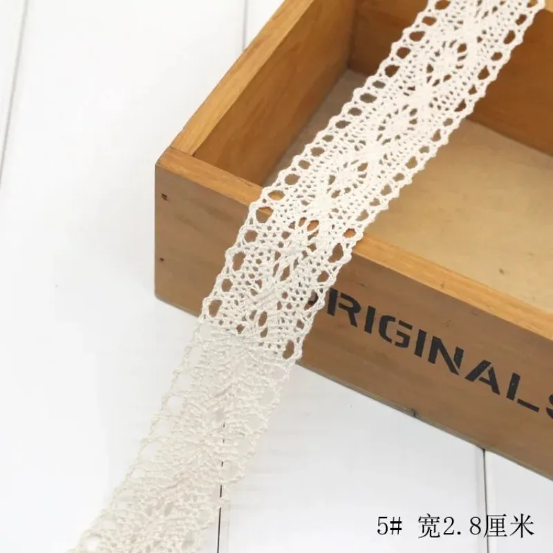 Ivory White Cotton Lace Trim R – Lace Ribbon Trim recenzja i cena