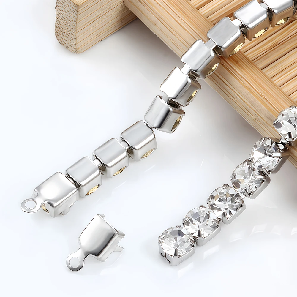 10/20Pcs Stainless Steel Gold  – Beaded Trim Fringe recenzja i cena