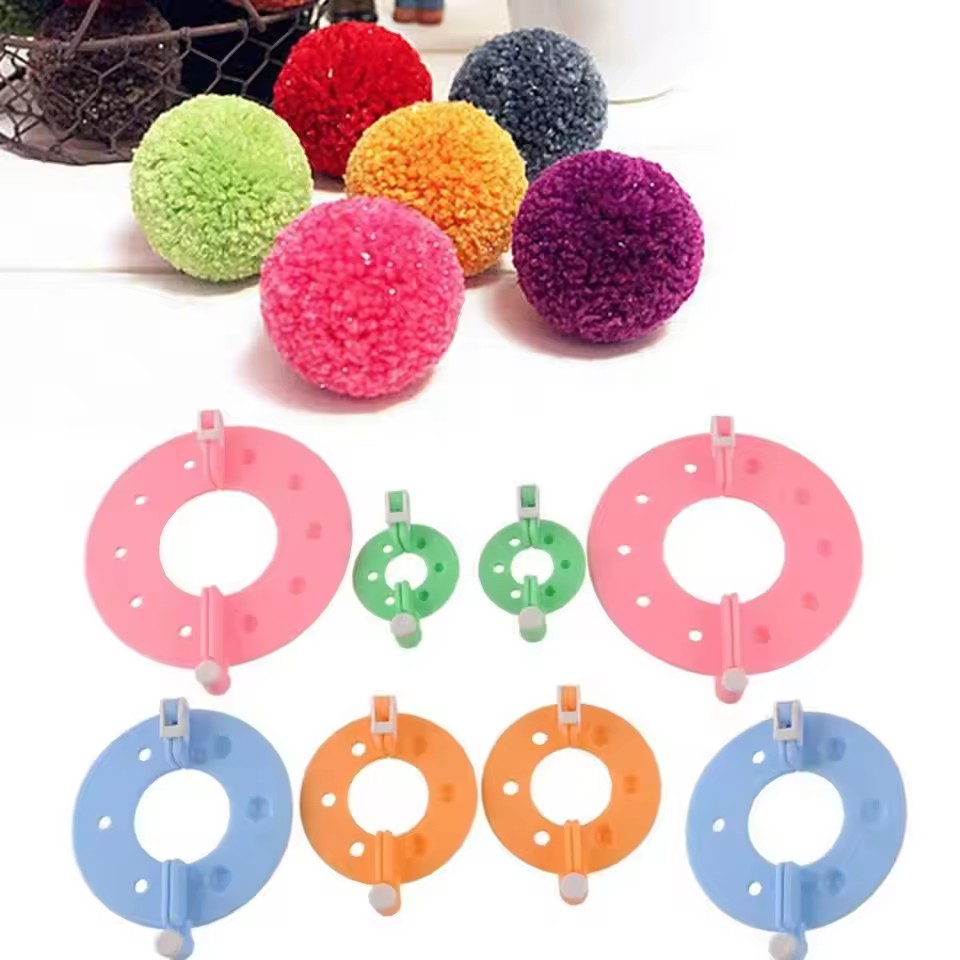 8PCS 4 Sizes Fluff Ball Weaver – Pom Pom Maker Tool recenzja i cena