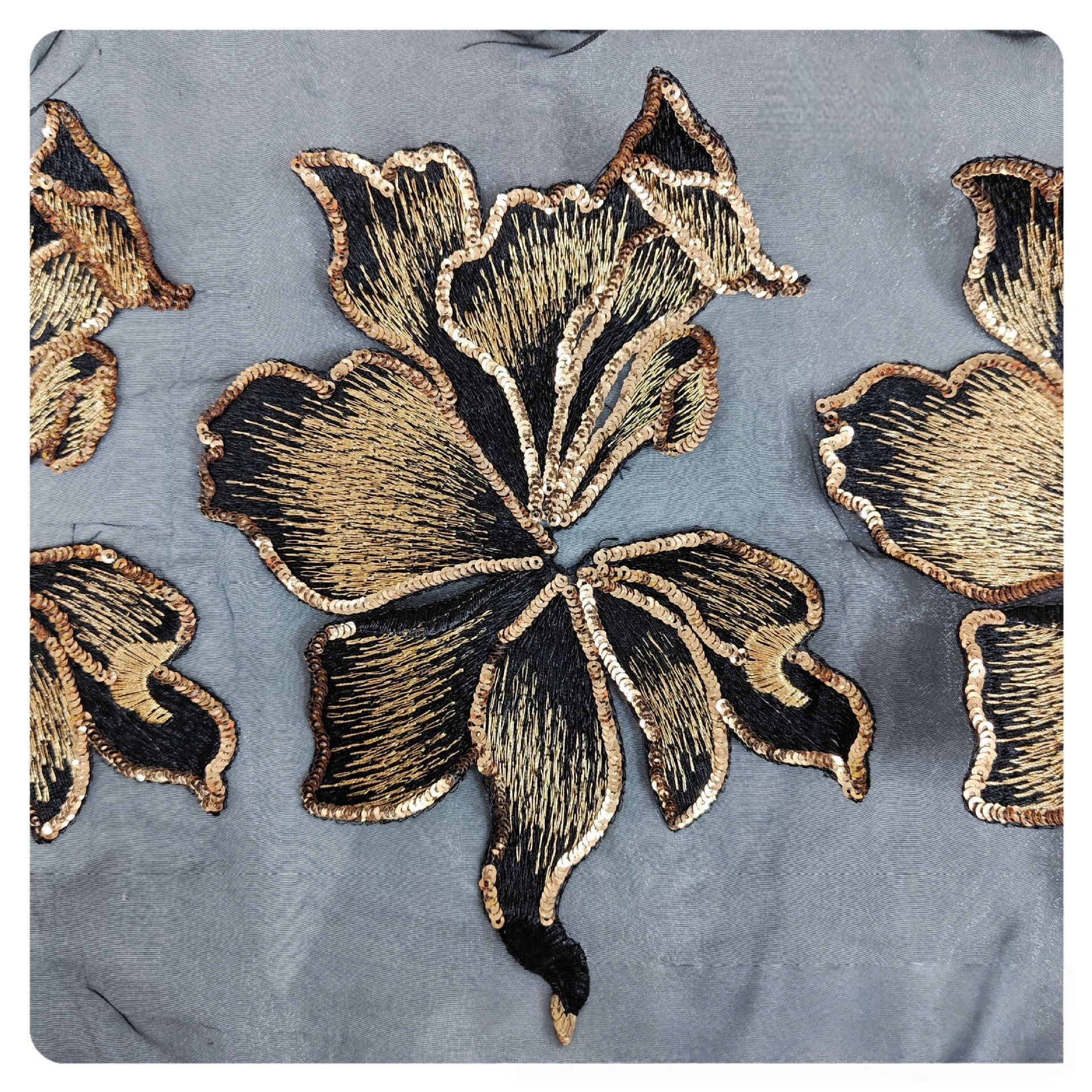 Organza Embroidery Applique Pa – Craft Embellishment recenzja i cena