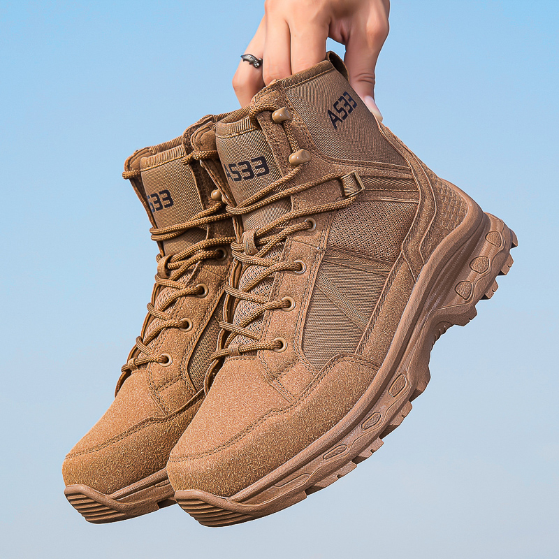 Men's Military Tactical Boots  – Guipure Lace Panel recenzja i cena